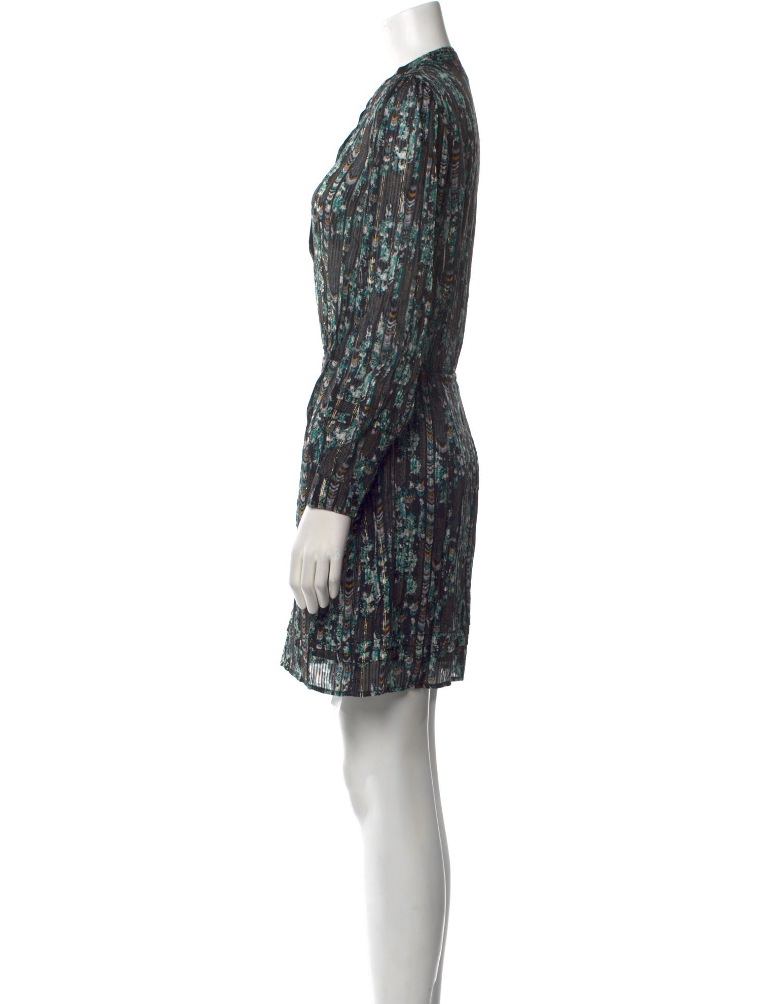 Reiss Printed Mini Dress