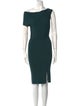 Reiss One-Shoulder Knee-Length Dress