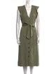 Reiss V-Neck Long Dress