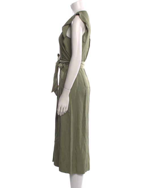 Reiss V-Neck Long Dress