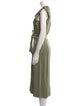 Reiss V-Neck Long Dress