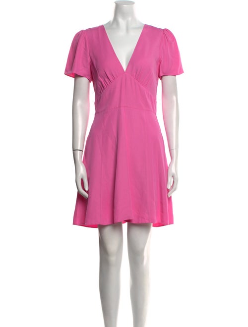 Reiss V-Neck Mini Dress