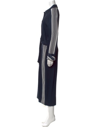 Reiss Cowl Neck Midi Length Dress