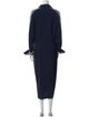 Reiss Cowl Neck Midi Length Dress