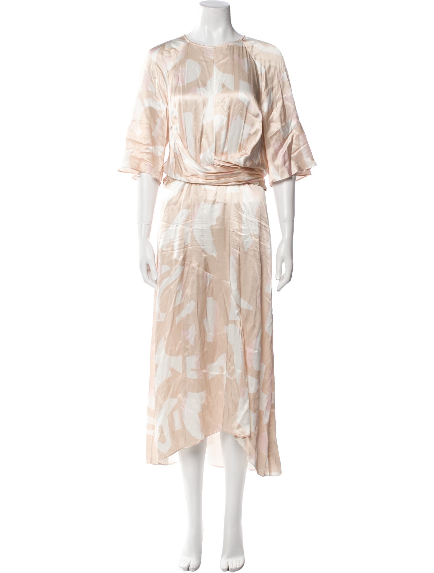 Reiss Crew Neck Long Dress