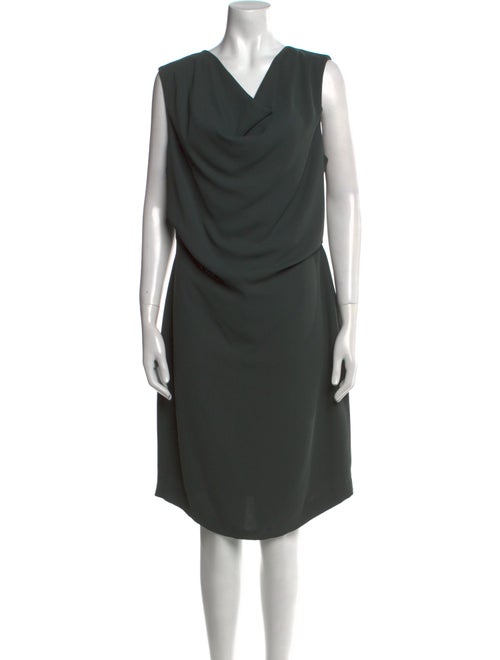 Reiss Cowl Neck Knee-Length Dress