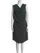 Reiss Cowl Neck Knee-Length Dress