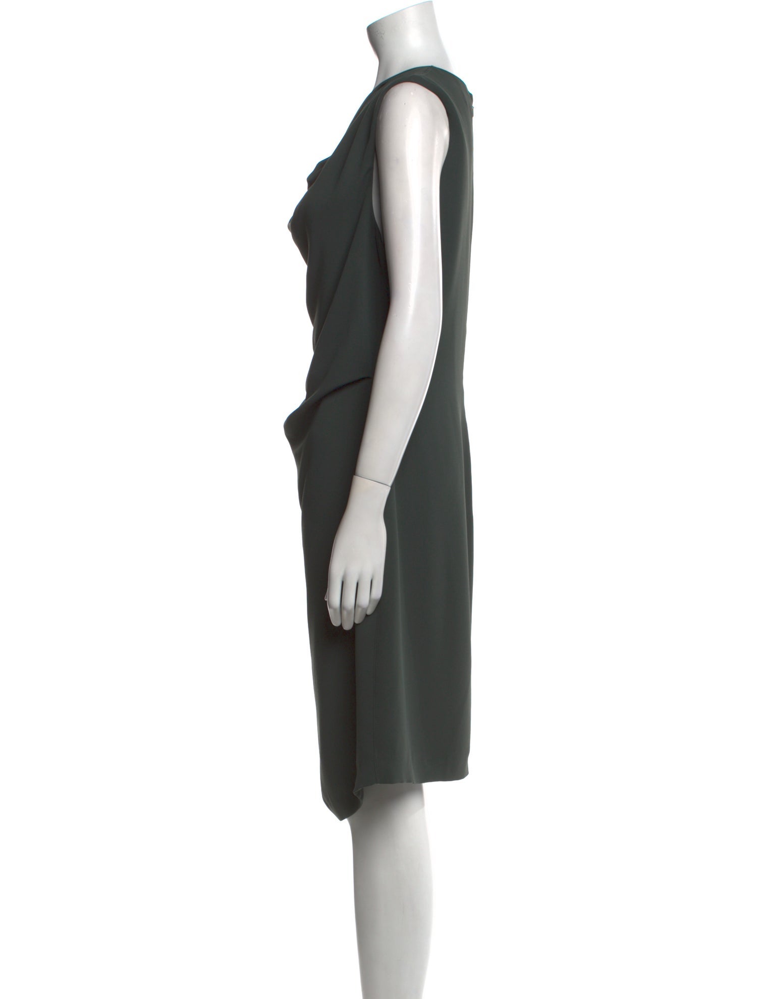 Reiss Cowl Neck Knee-Length Dress