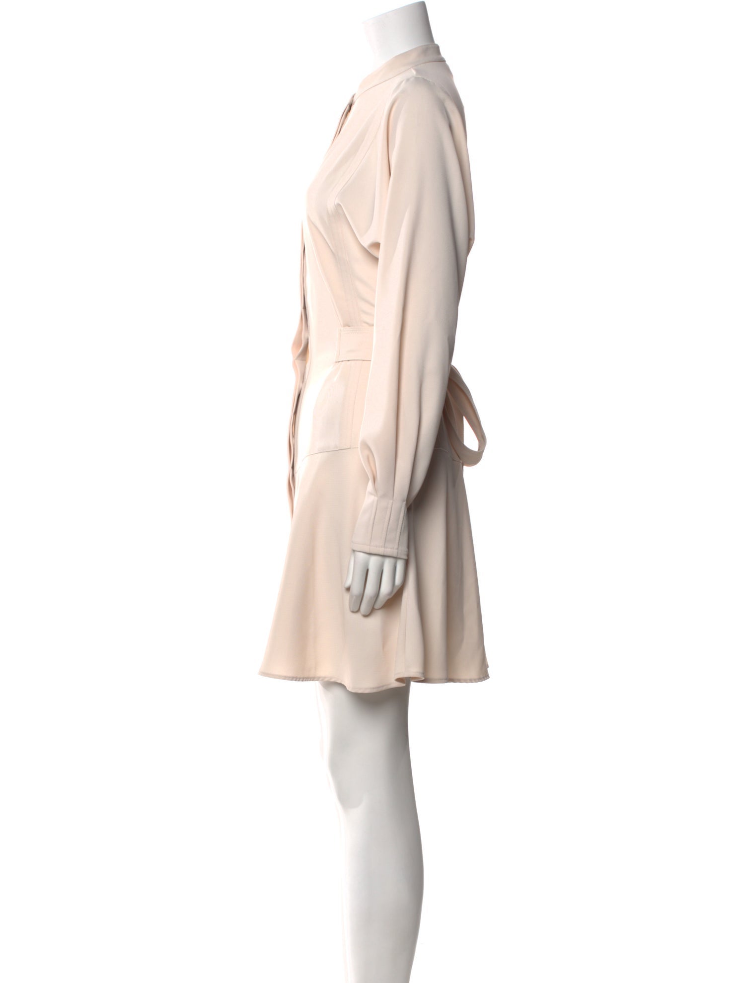 Reiss Mock Neck Mini Dress