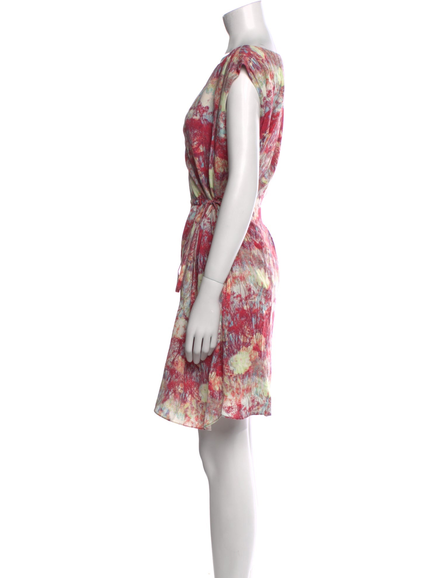 Reiss Printed Mini Dress