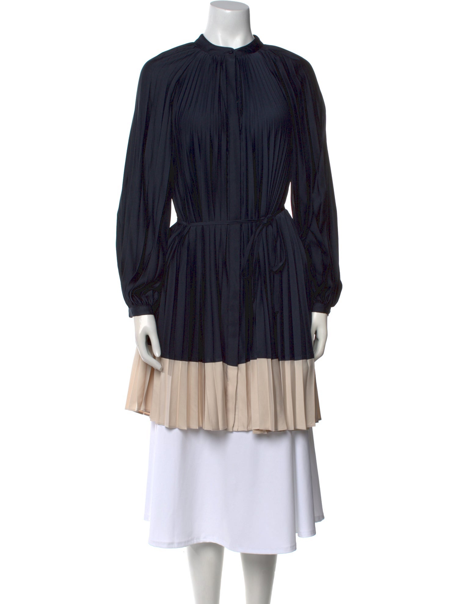 Reiss Colorblock Pattern Mini Dress