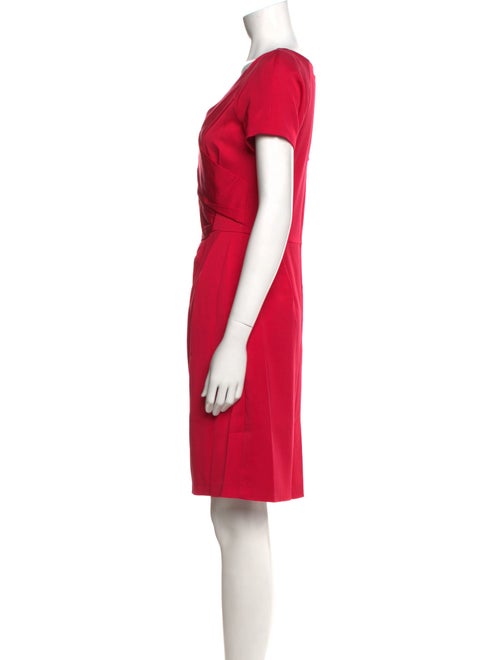 Reiss V-Neck Knee-Length Dress