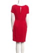 Reiss V-Neck Knee-Length Dress