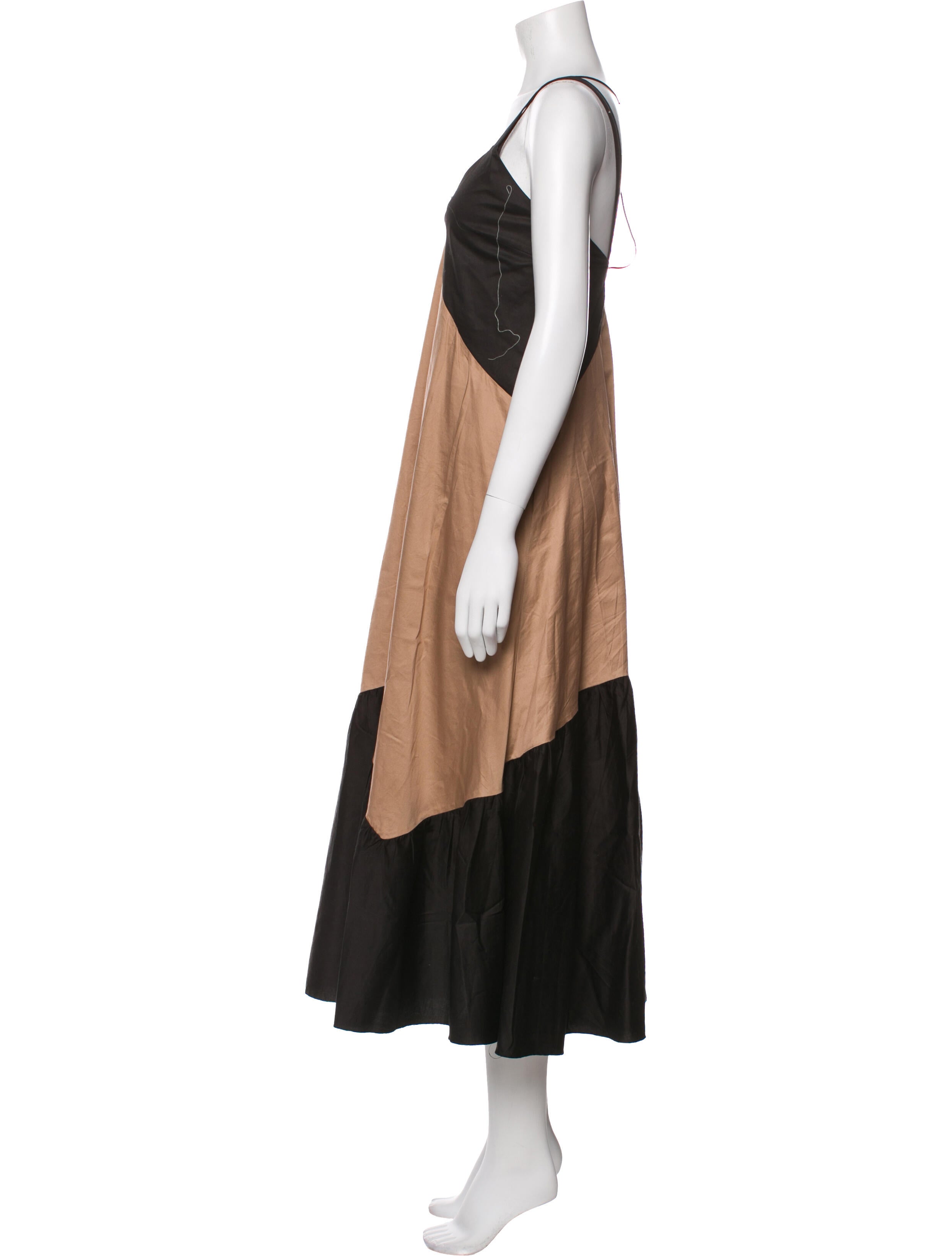 Reiss V-Neck Long Dress