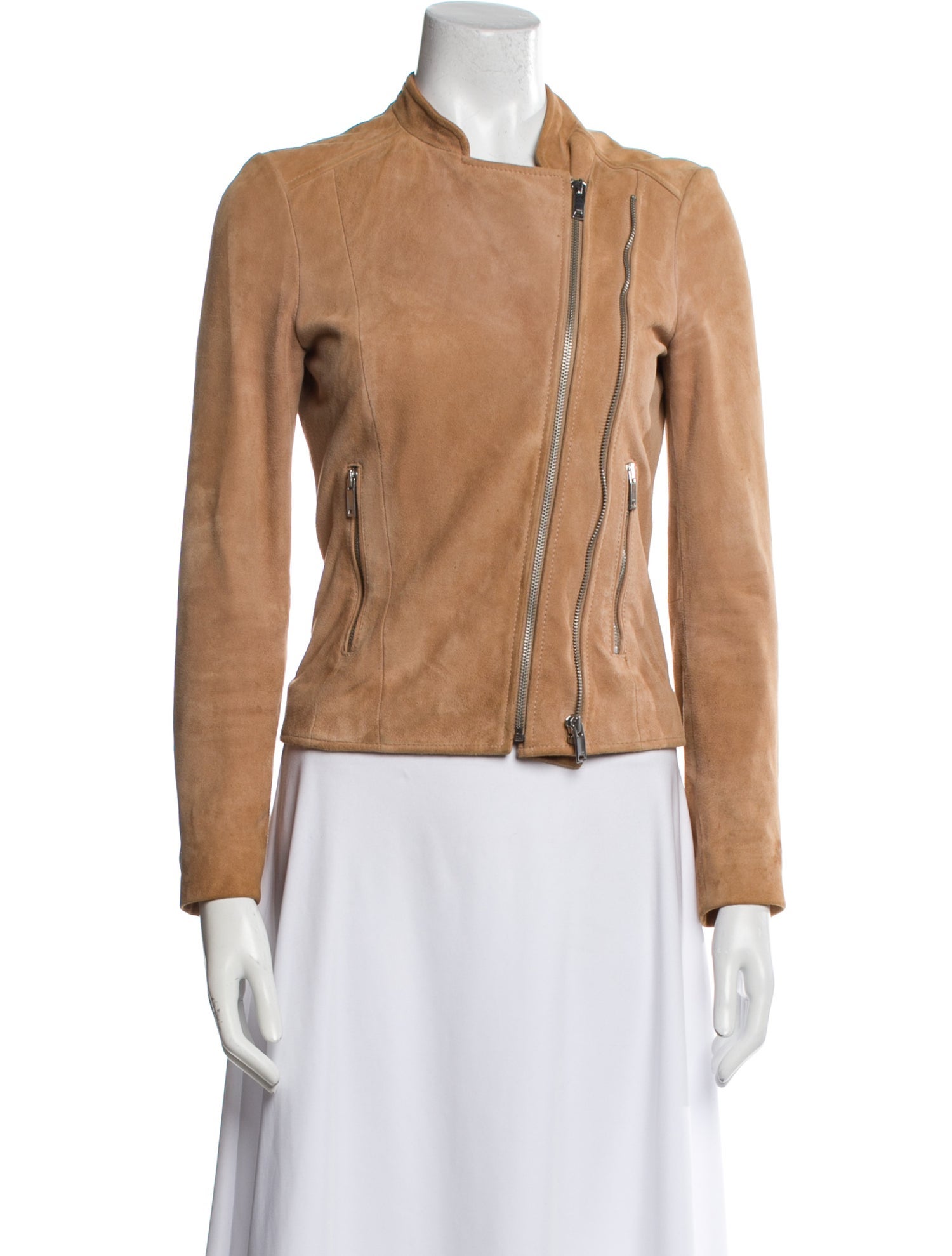Reiss Leather Biker Jacket