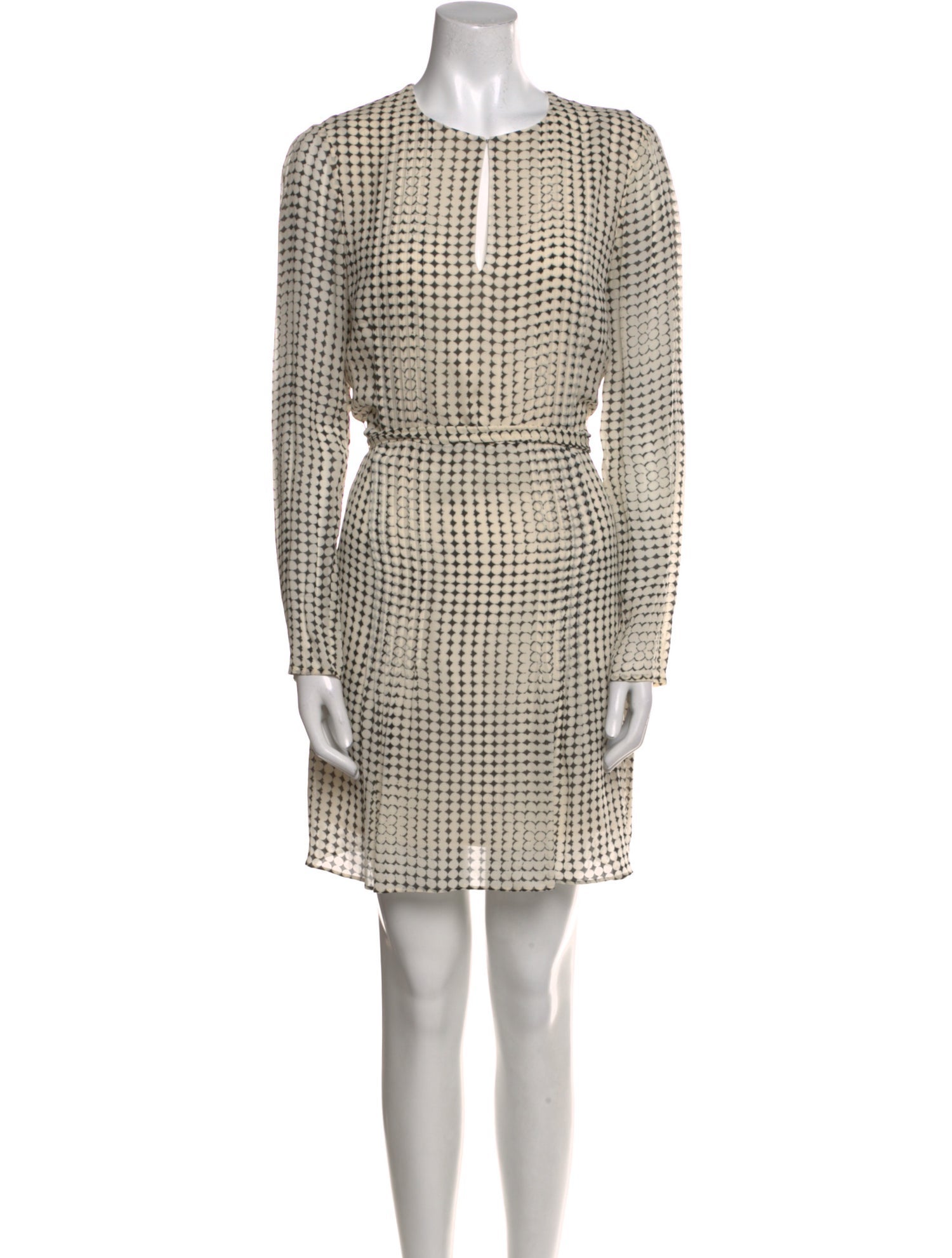 Reiss Polka Dot Print Mini Dress