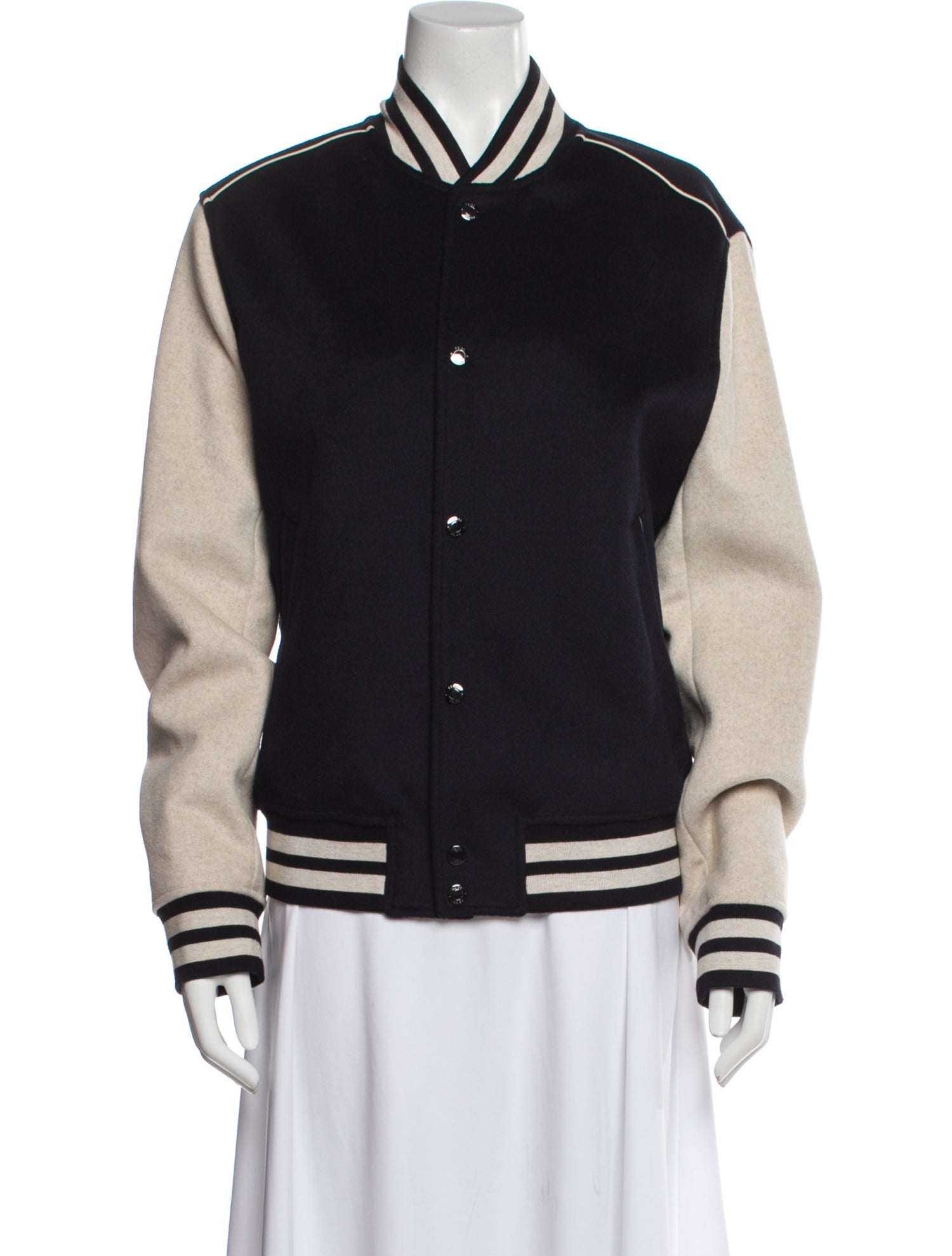 Reiss Colorblock Pattern Bomber Jacket w/ Tags