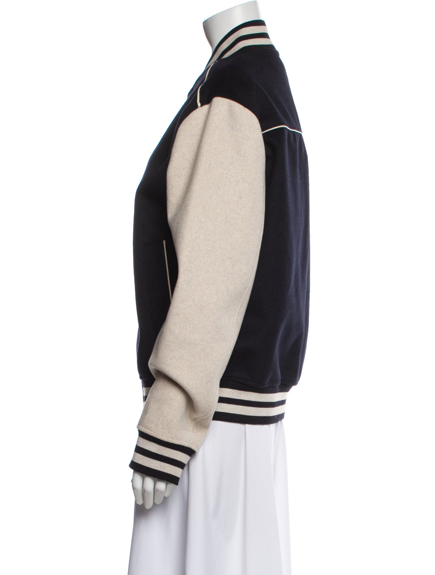 Reiss Colorblock Pattern Bomber Jacket w/ Tags