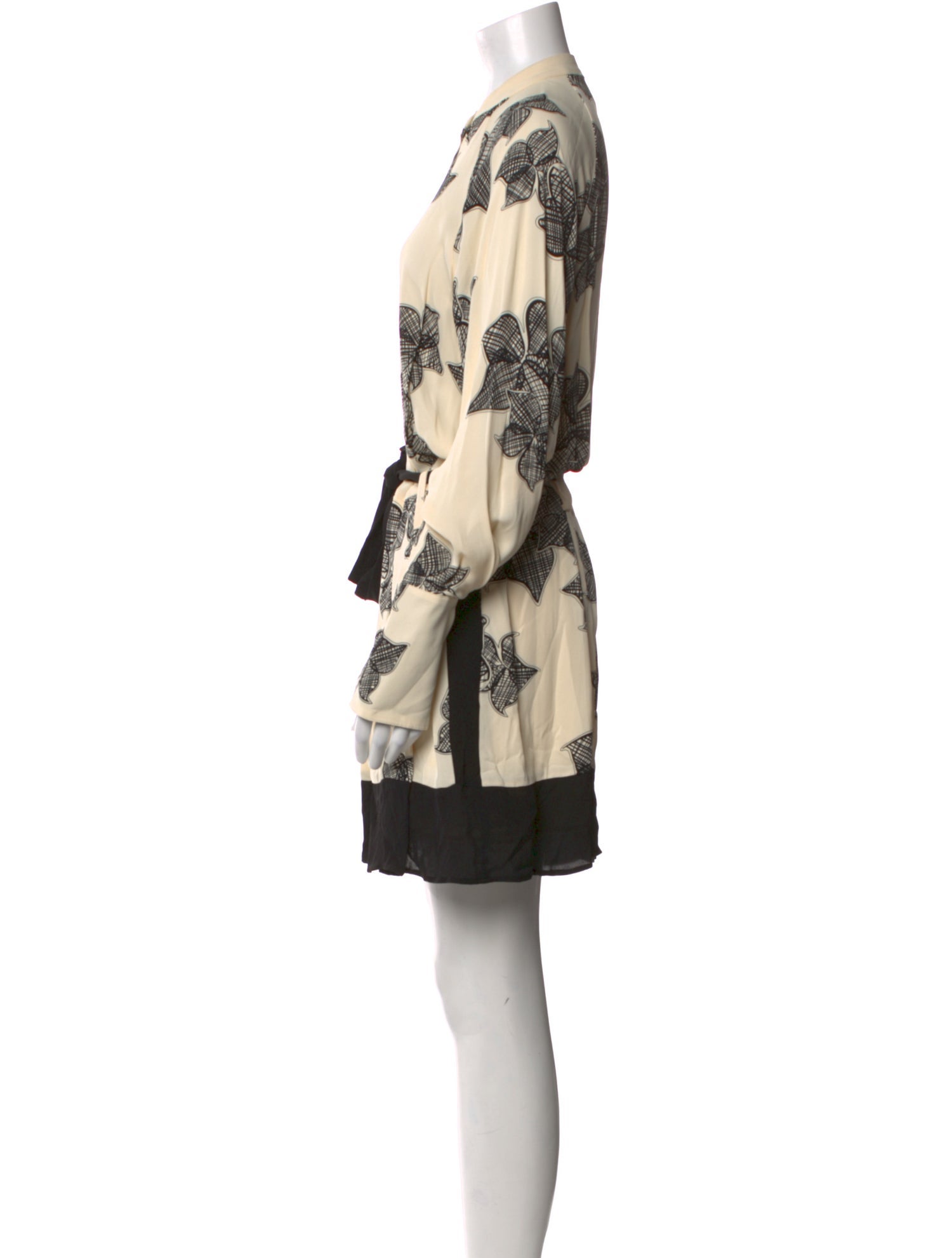 Reiss Floral Print Mini Dress w/ Tags