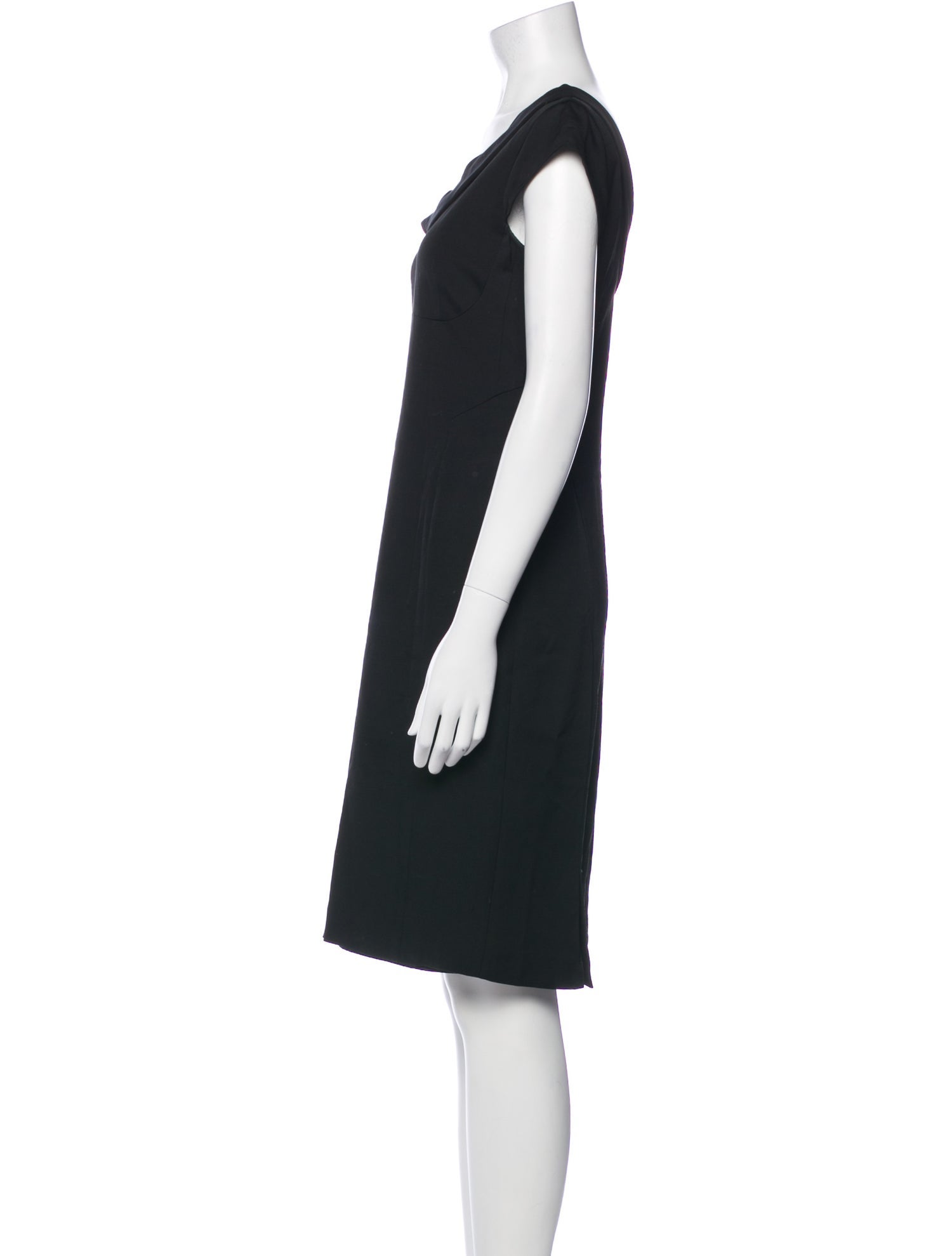 Reiss Cowl Neck Knee-Length Dress