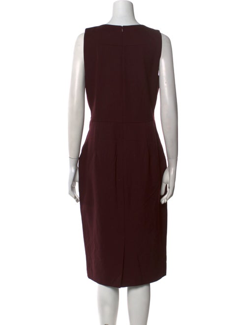 Reiss V-Neck Midi Length Dress
