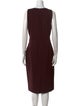 Reiss V-Neck Midi Length Dress