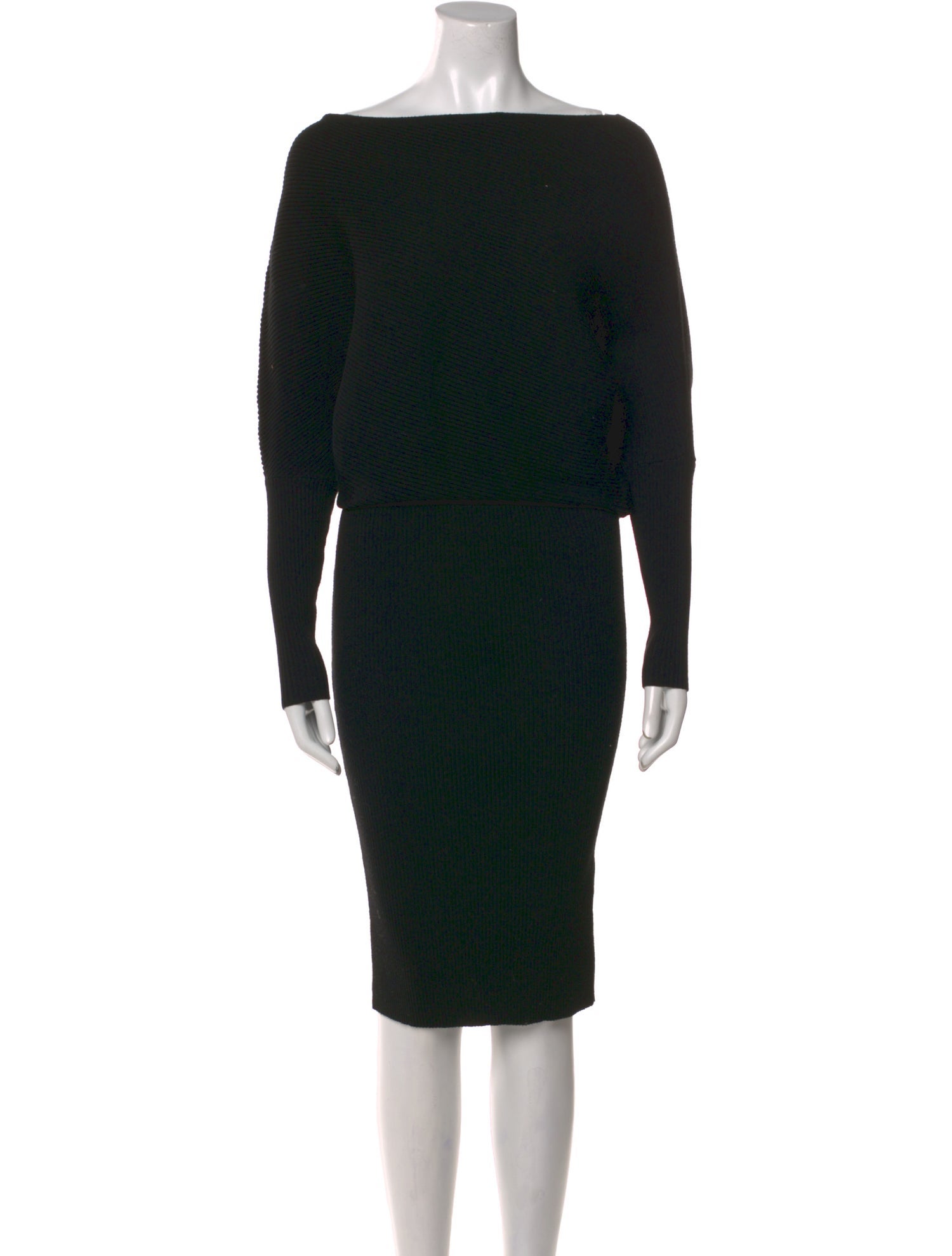 Reiss Bateau Neckline Midi Length Dress