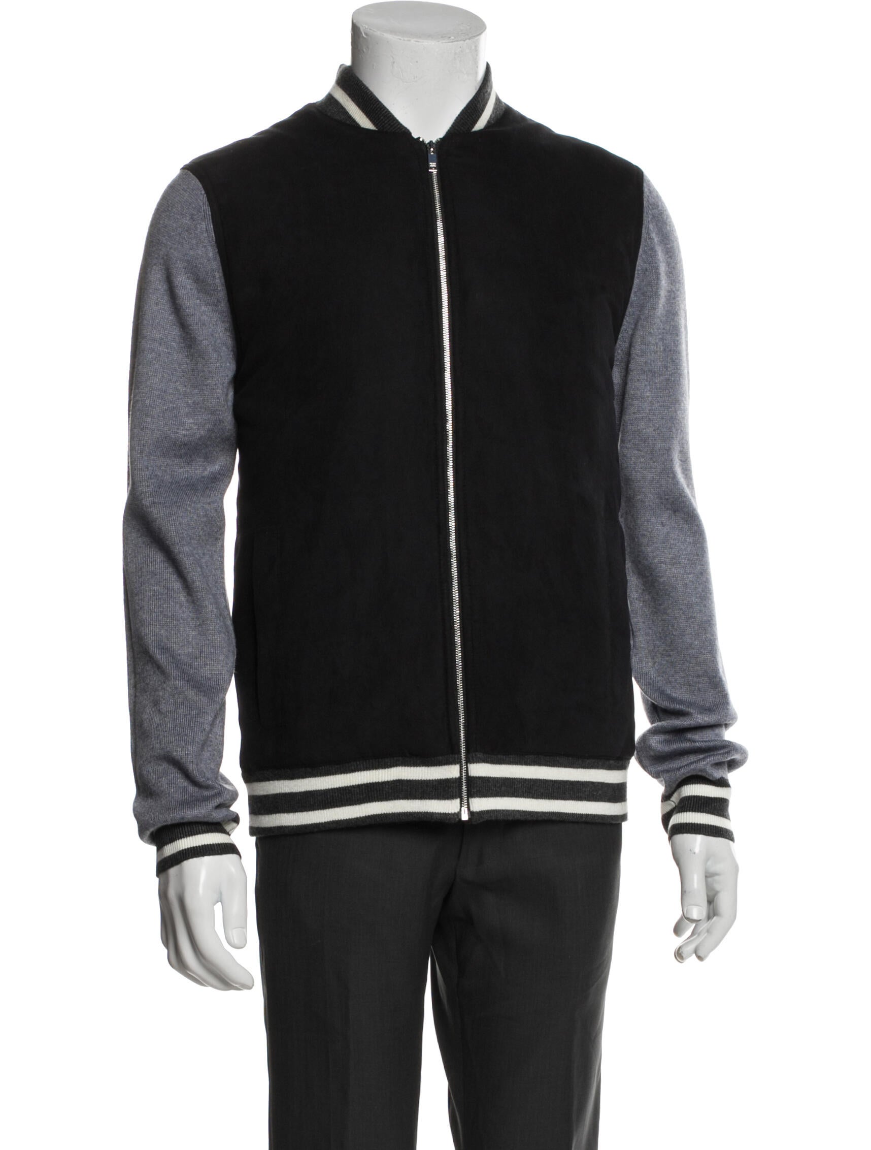 Reiss Striped Bomber Jacket w/ Tags