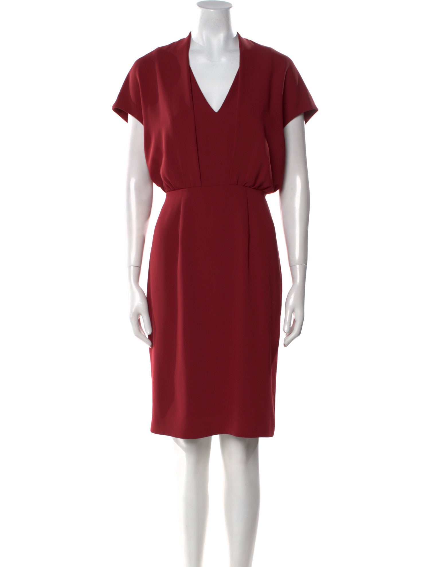 Reiss V-Neck Knee-Length Dress
