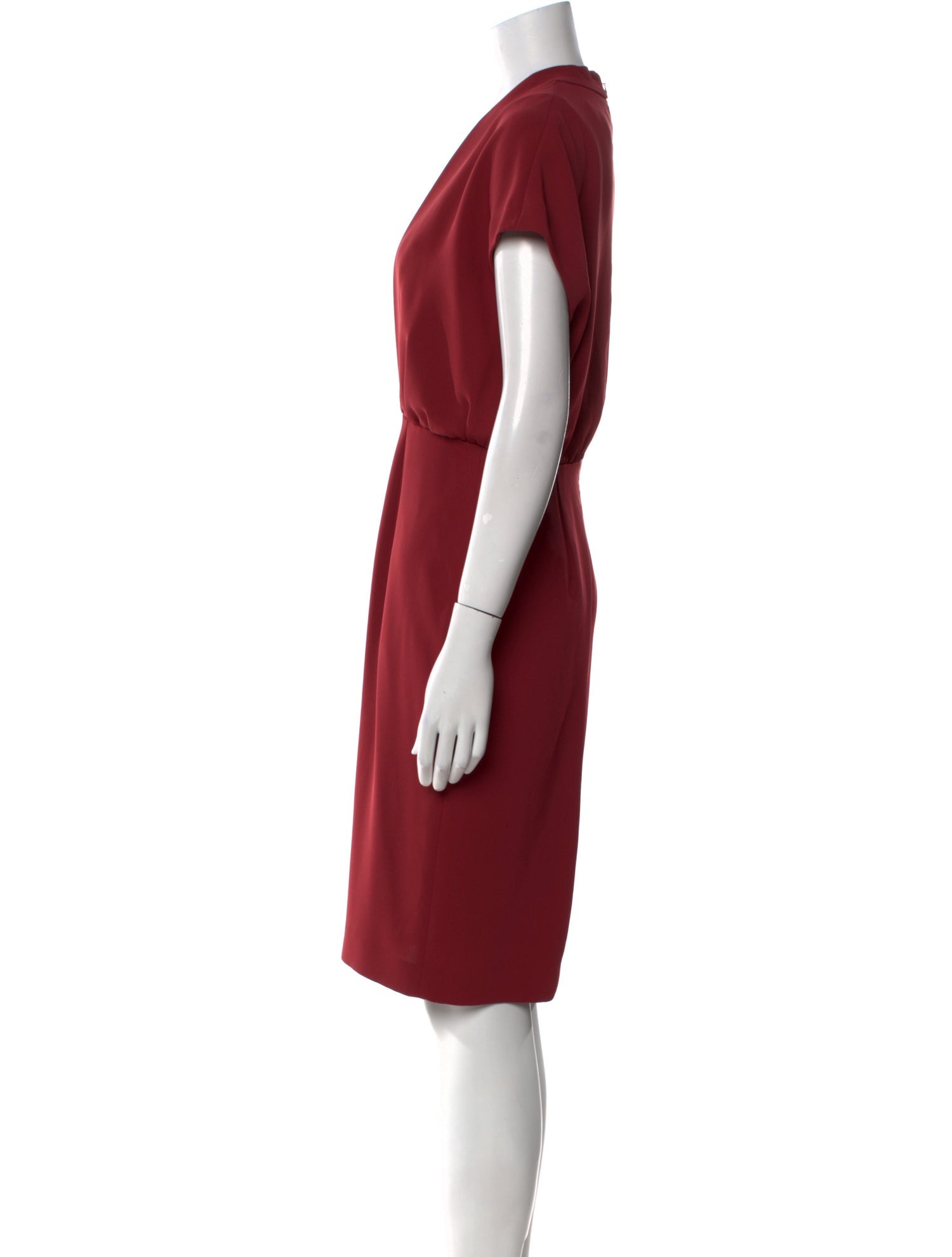 Reiss V-Neck Knee-Length Dress