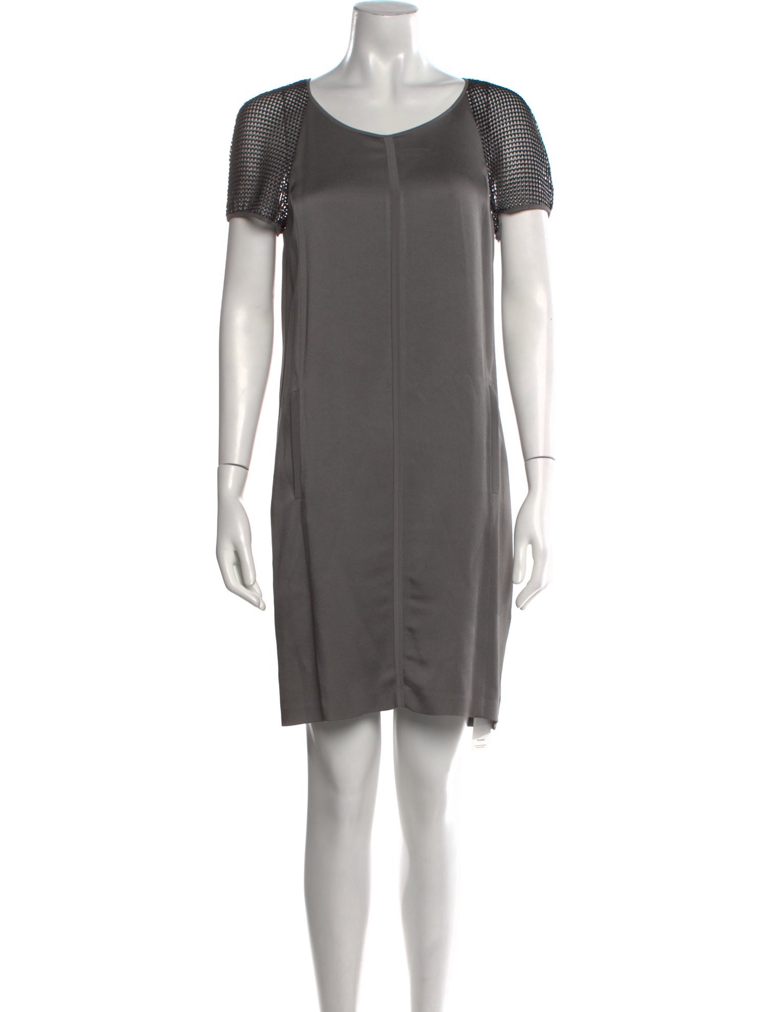 Reiss Scoop Neck Mini Dress