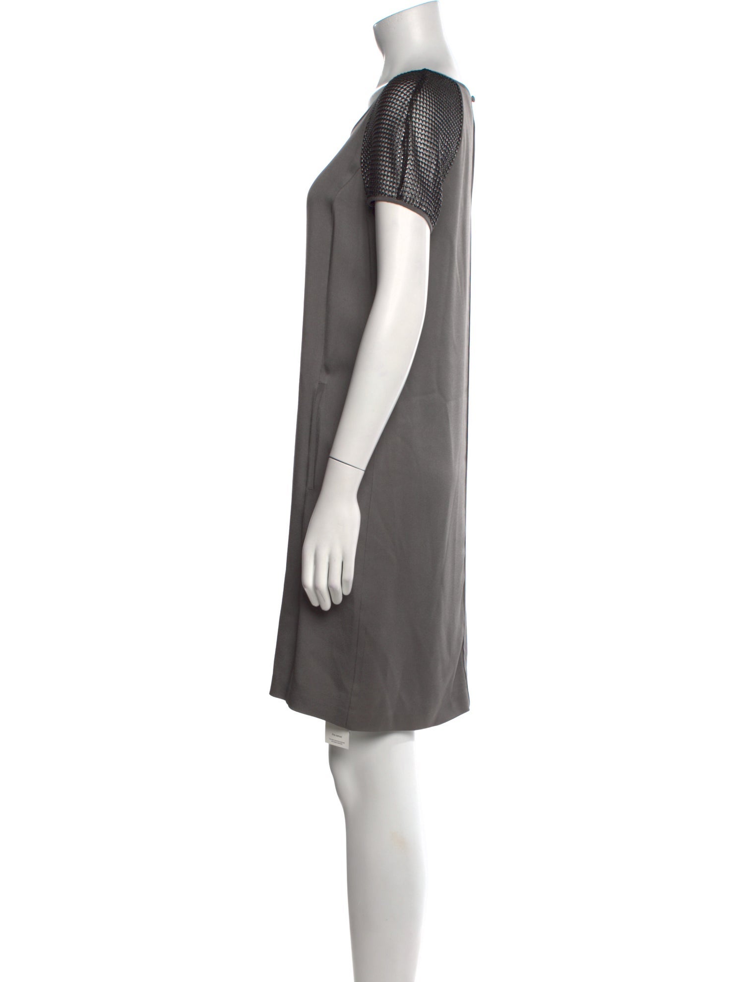 Reiss Scoop Neck Mini Dress