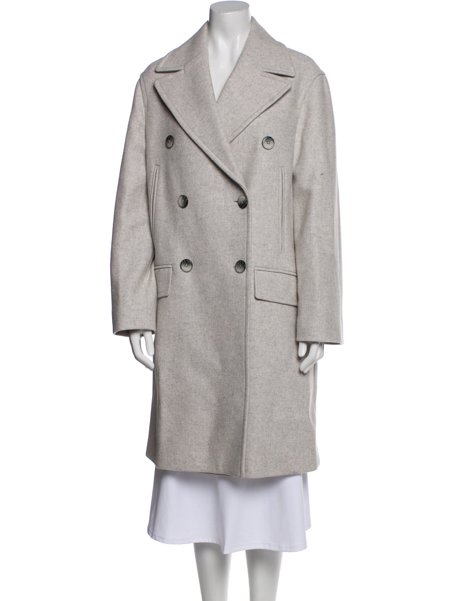 Reiss Wool Peacoat