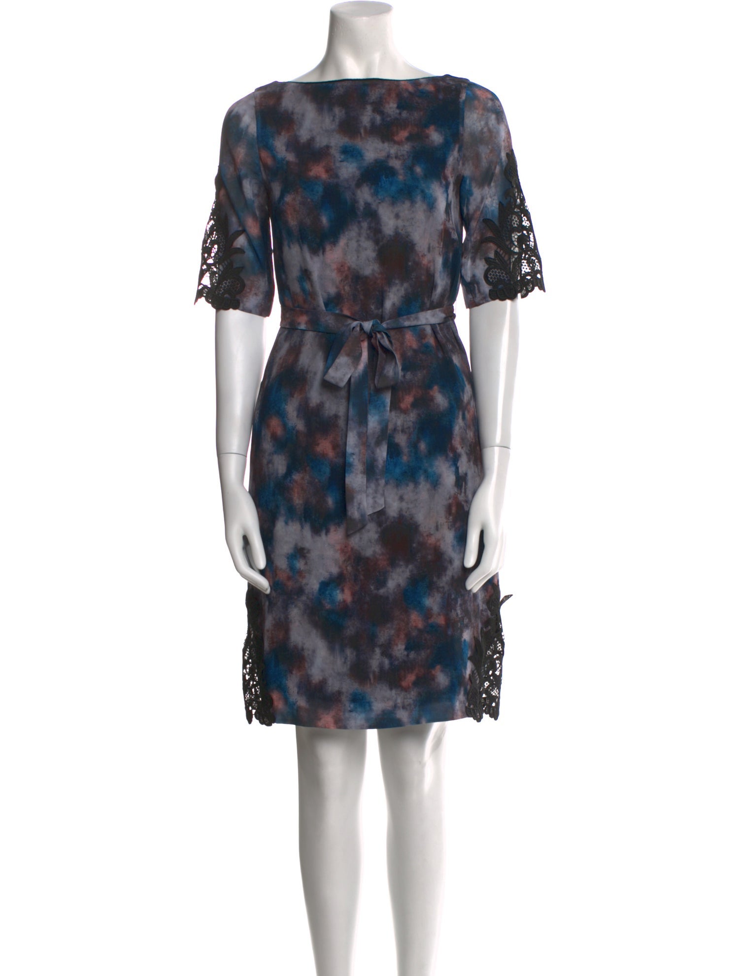Reiss Printed Mini Dress