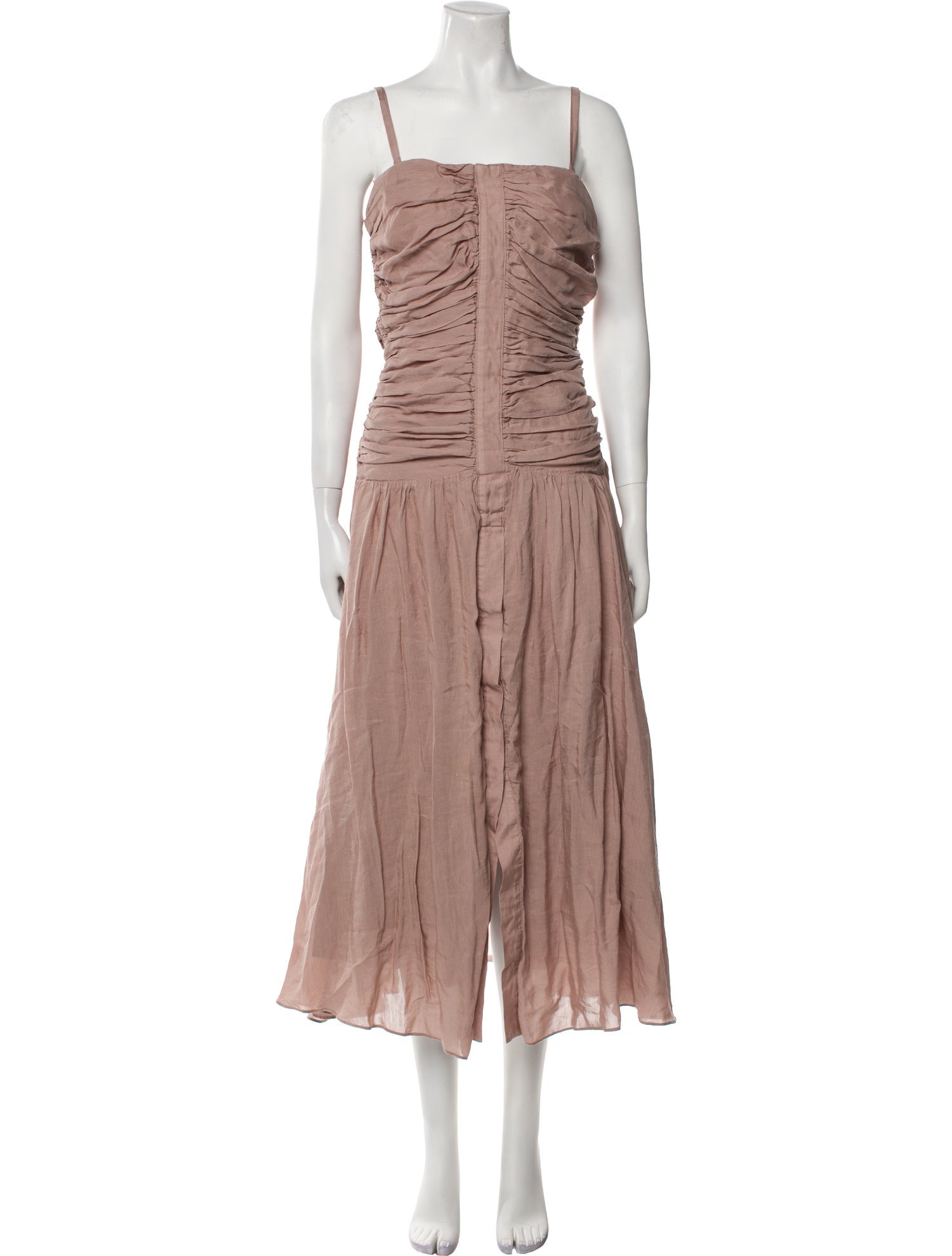 Reiss Square Neckline Long Dress