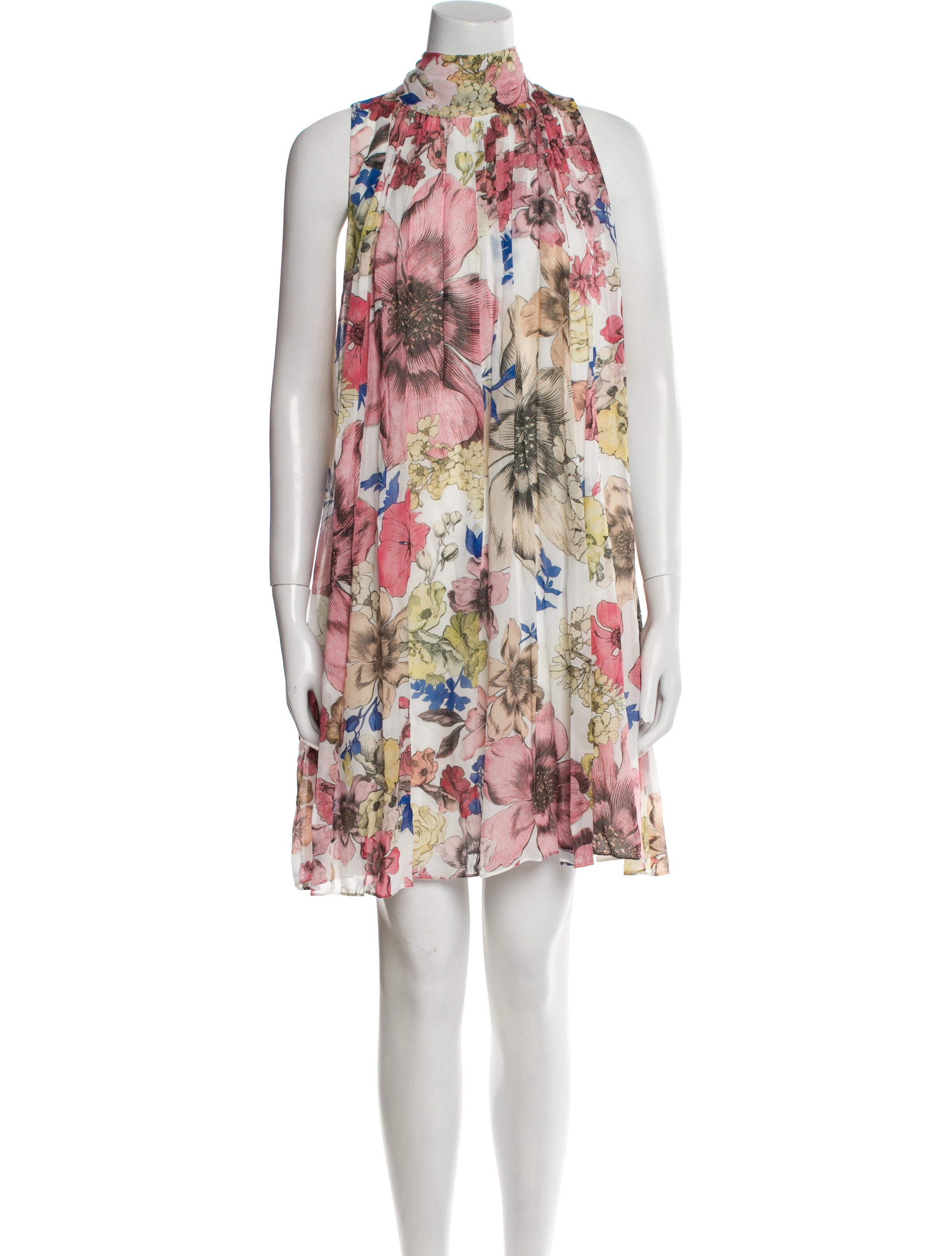Reiss Floral Print Mini Dress w/ Tags