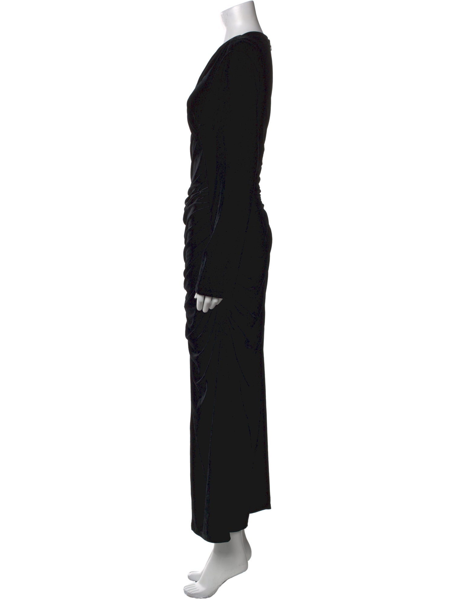 Reiss V-Neck Long Dress