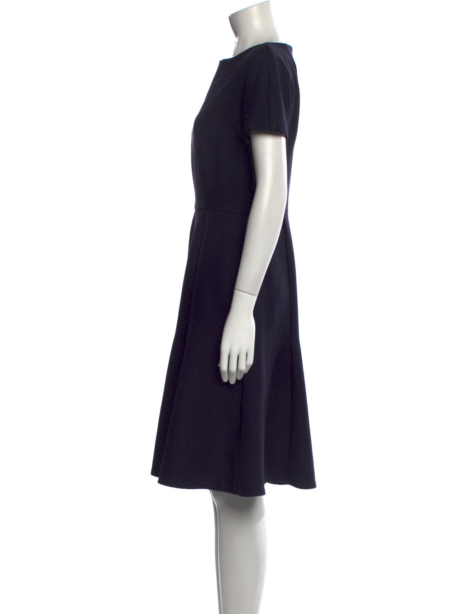 Reiss Bateau Neckline Knee-Length Dress