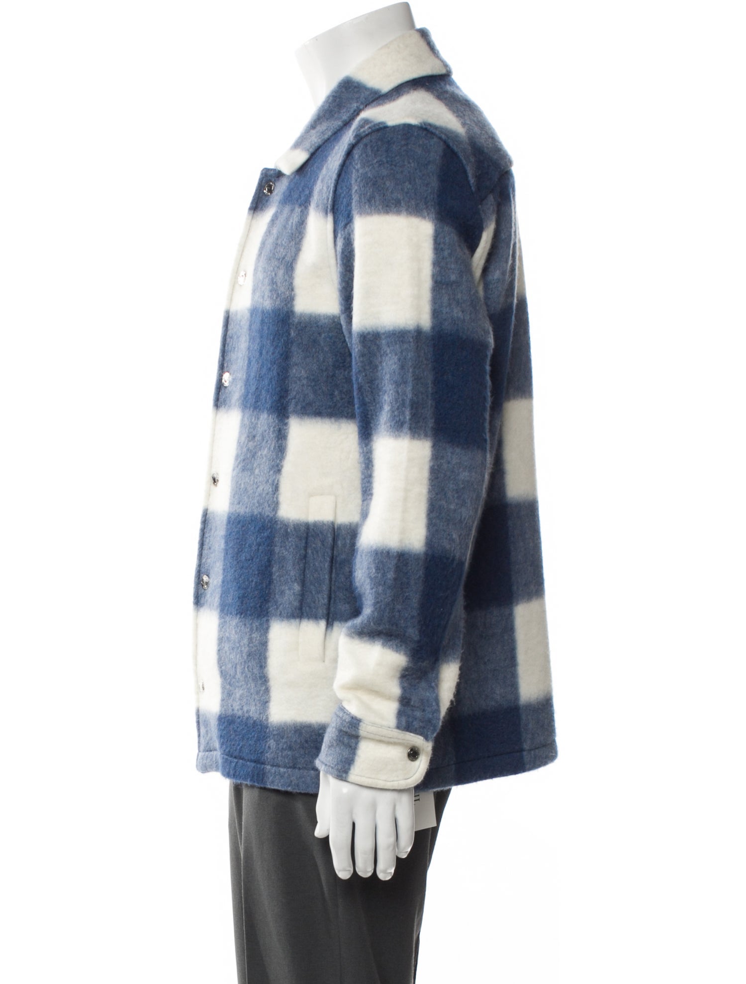 Reiss Plaid Print Jacket