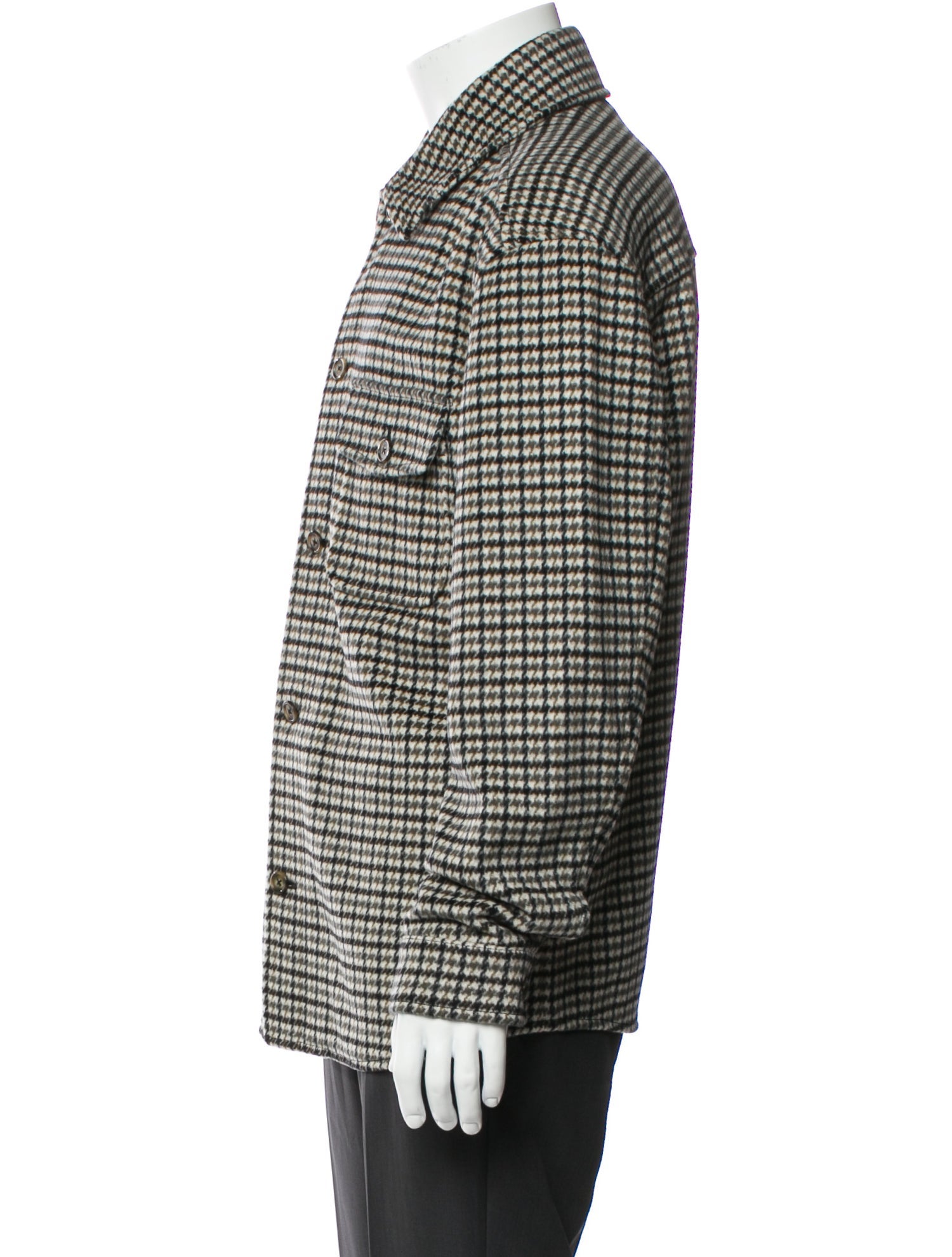 Reiss Plaid Print Jacket