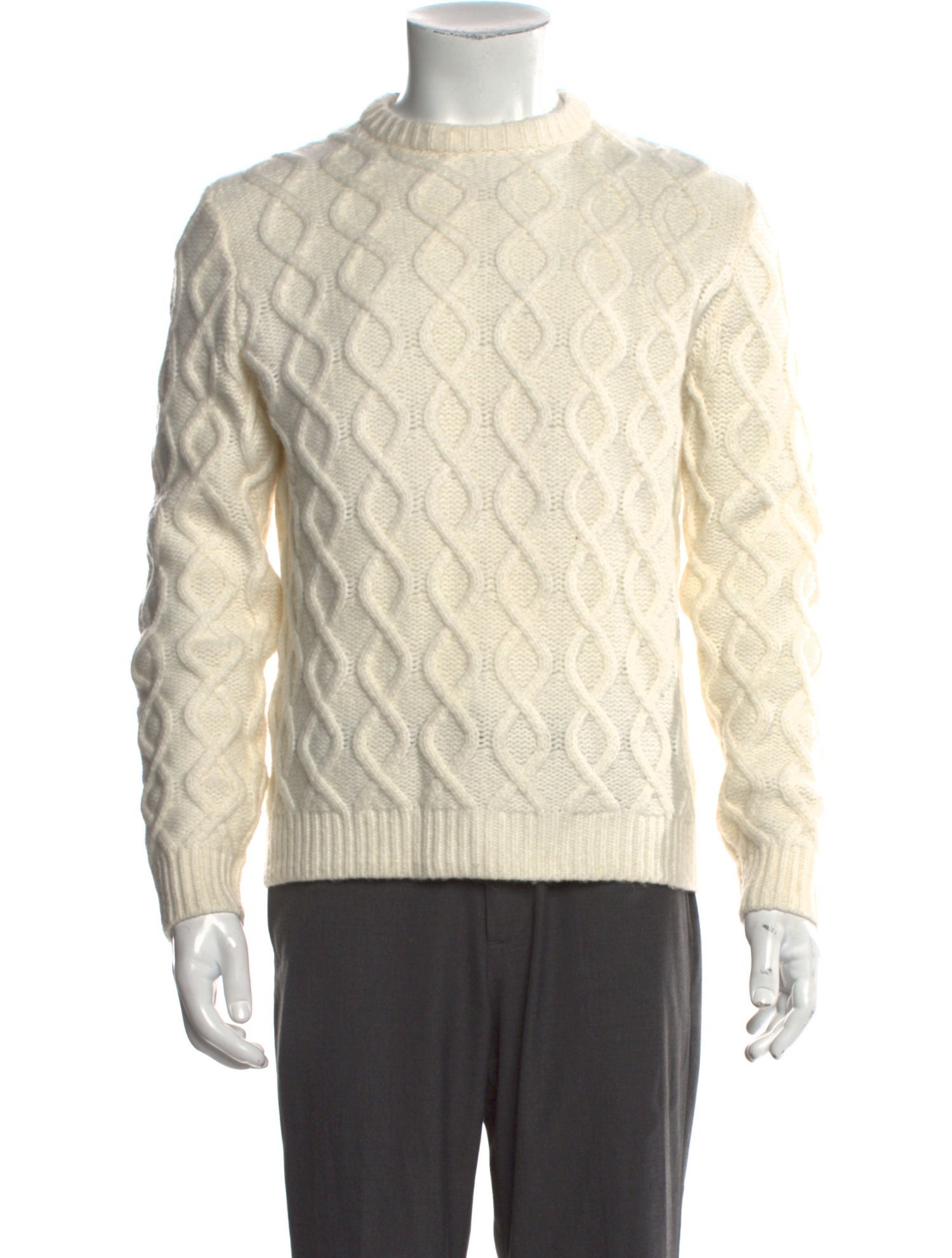 Reiss Patterned Mock Neck Pullover