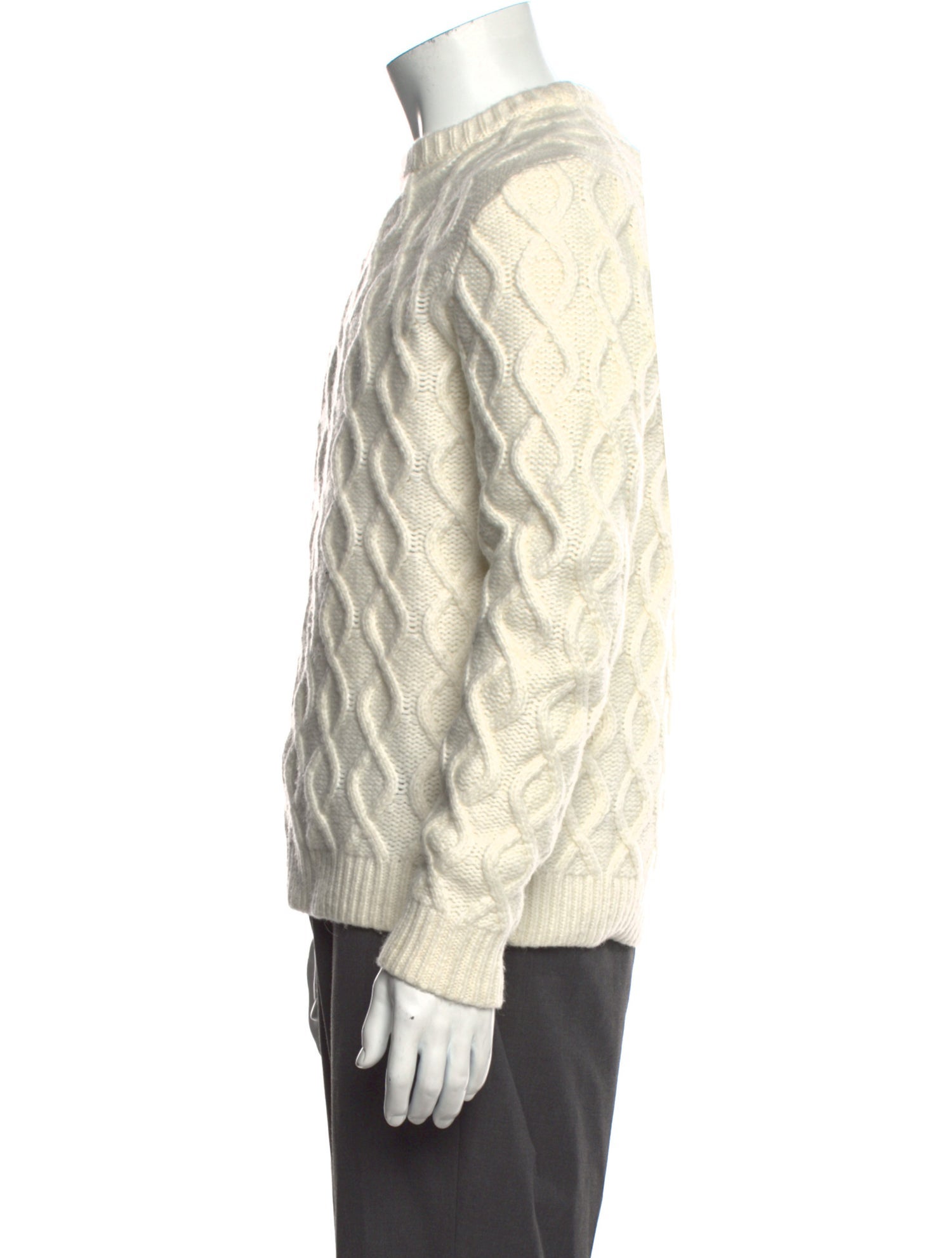 Reiss Patterned Mock Neck Pullover