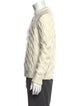 Reiss Patterned Mock Neck Pullover