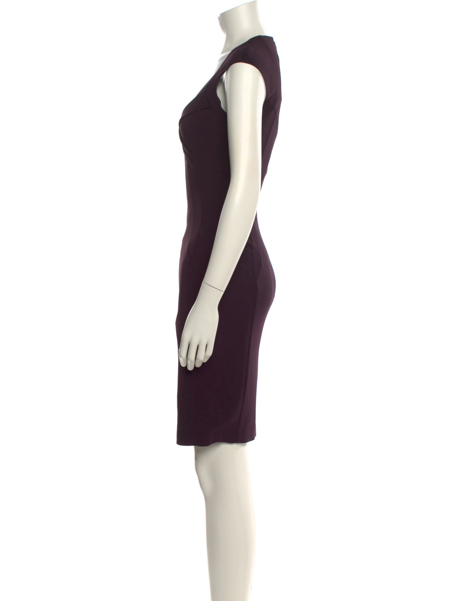 Reiss V-Neck Knee-Length Dress