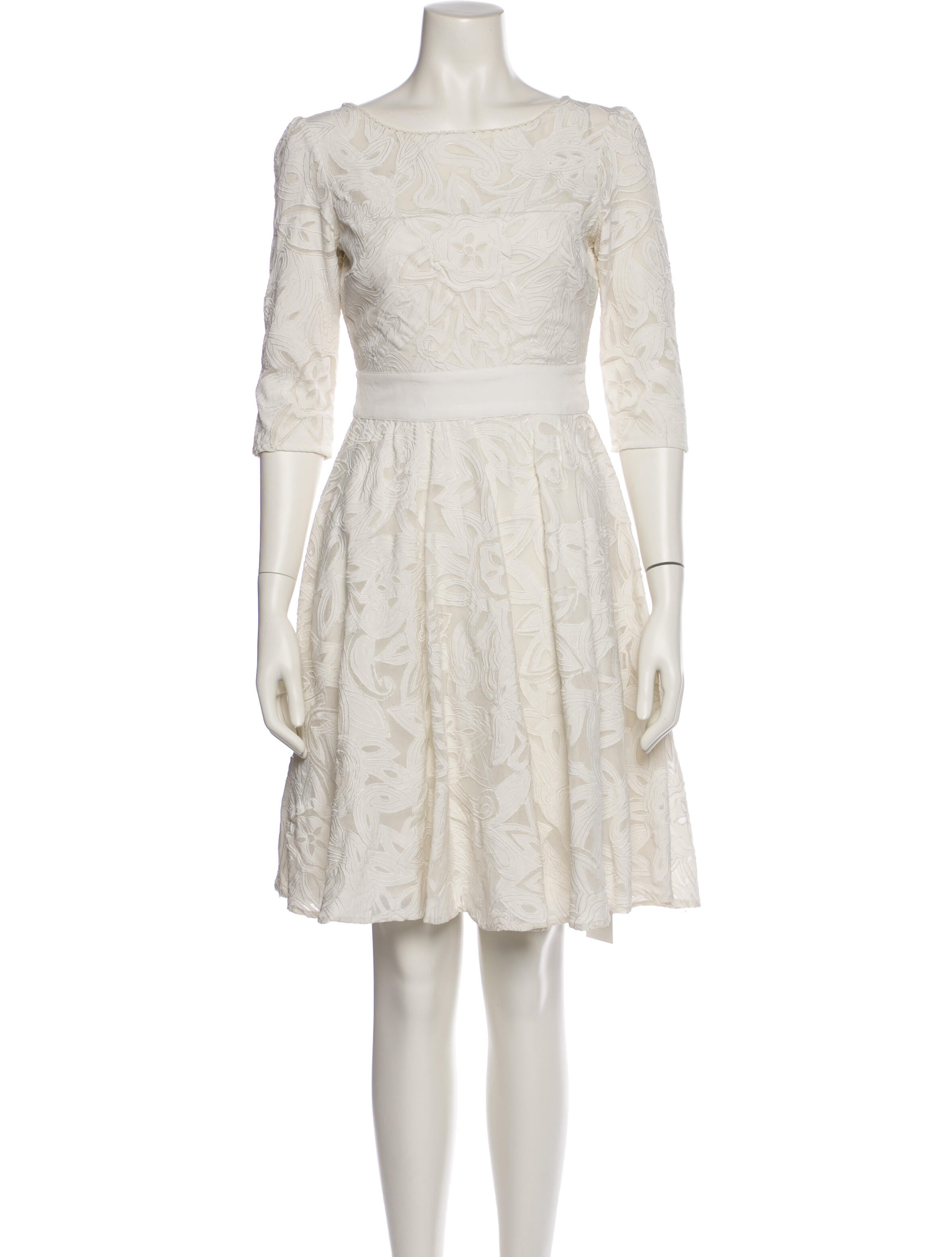 Reiss Patterned Mini Dress