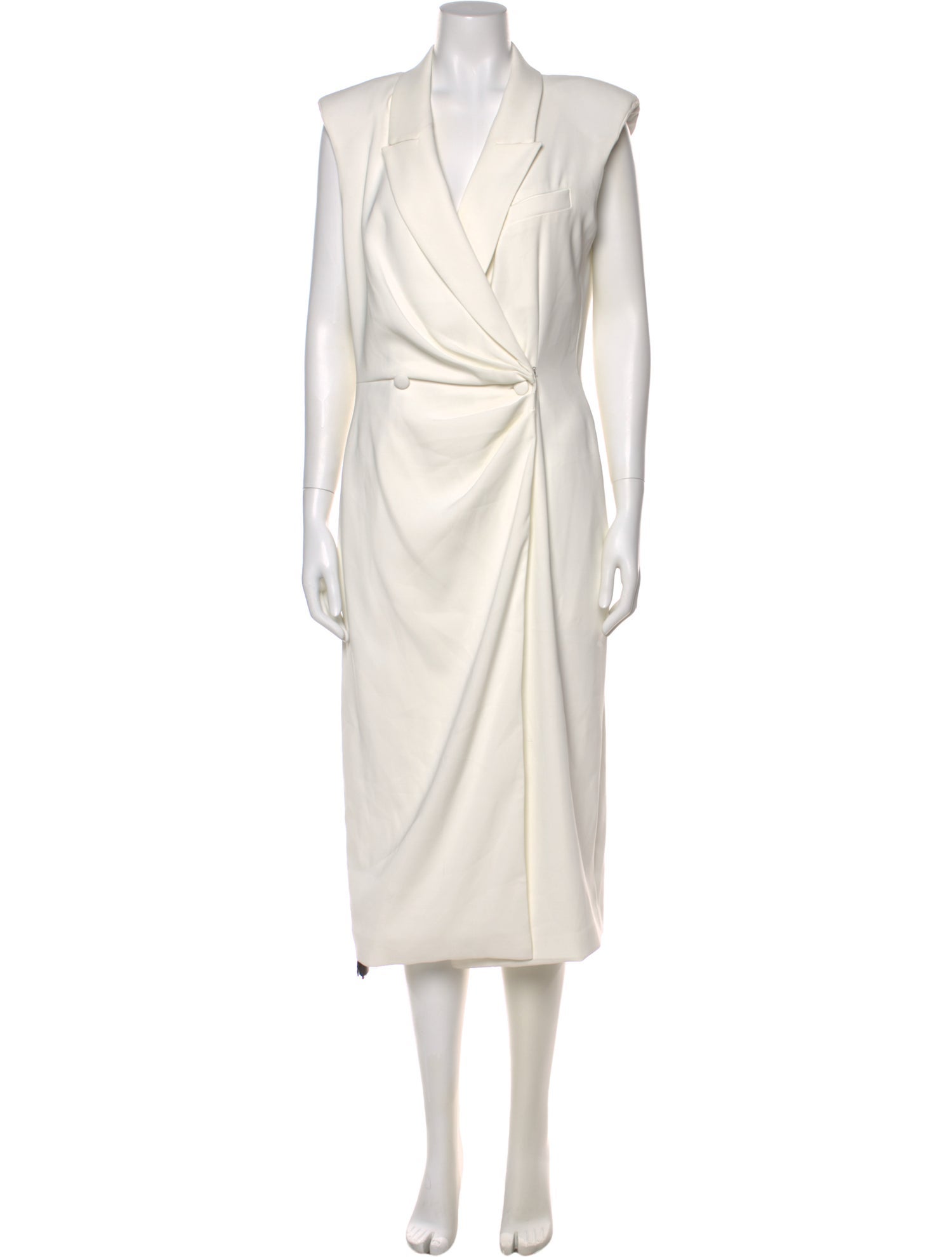 Reiss V-Neck Long Dress