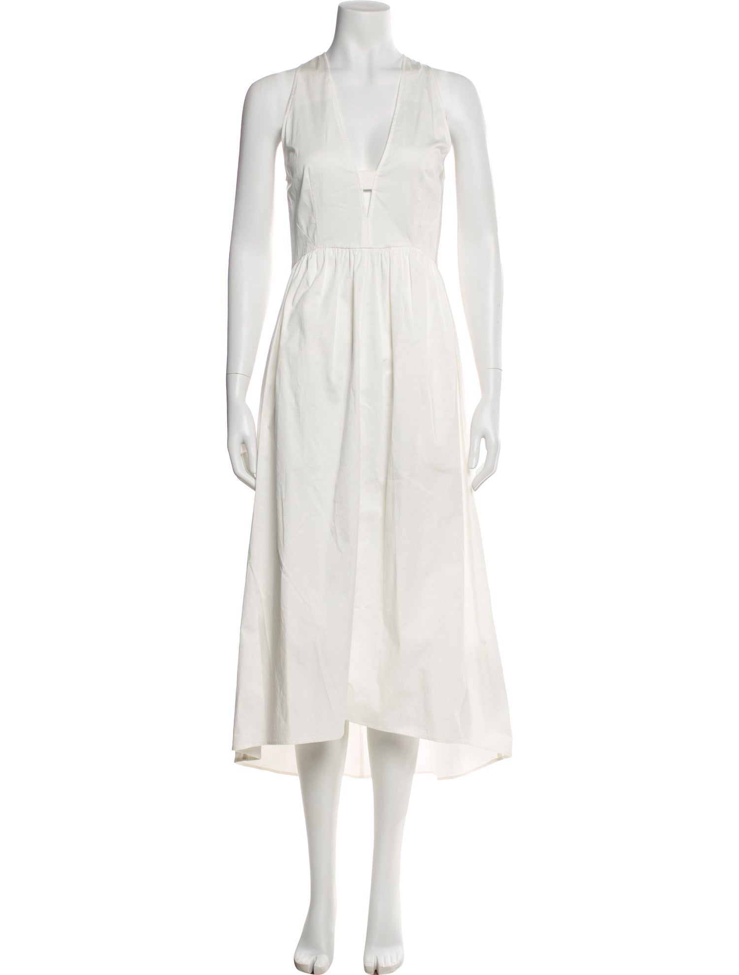 Reiss V-Neck Long Dress