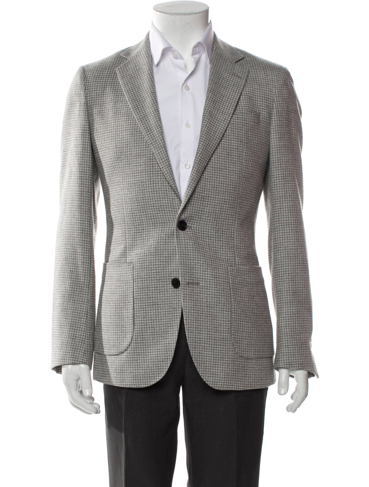 Reiss Houndstooth Print Blazer