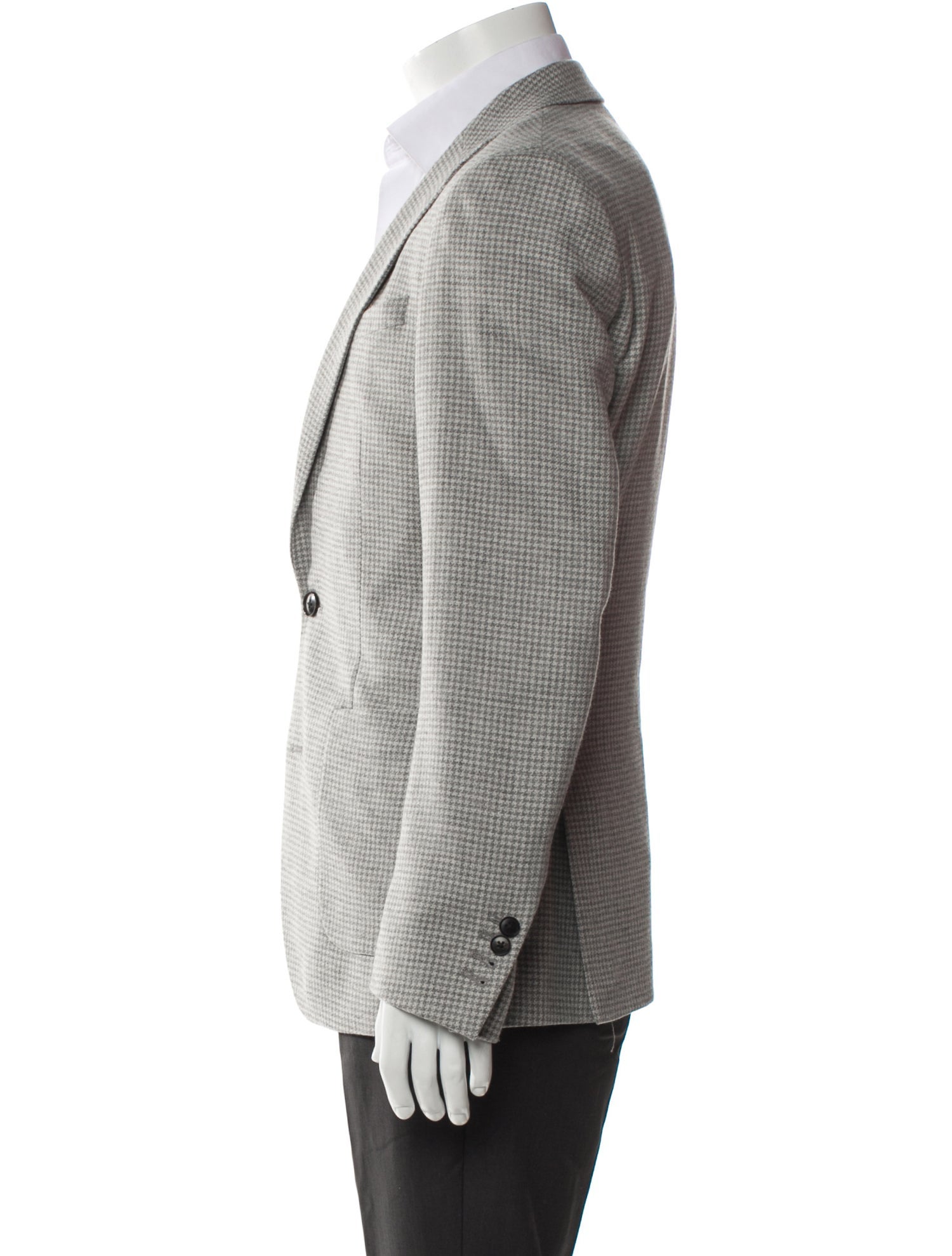 Reiss Houndstooth Print Blazer