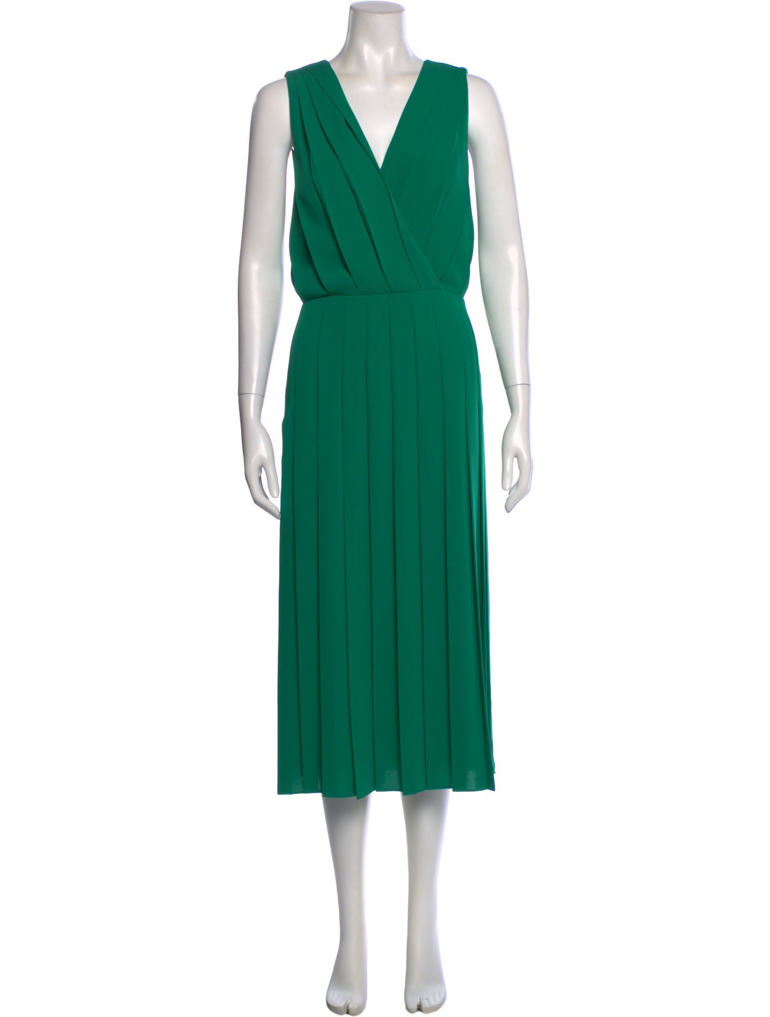 Reiss V-Neck Long Dress